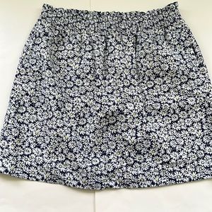 J. Crew Factory Linen Blend Skirt